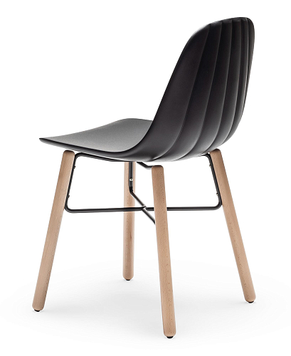 Babah W Black Chair