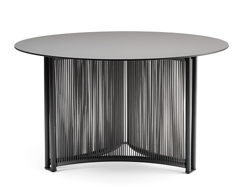 Altana T-RO Round Gray Outdoor Dining Table