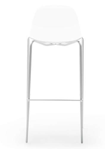 Babah SG-80 White Bar Stool