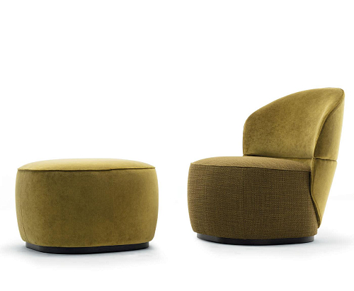 Alma Acid Green Pouf