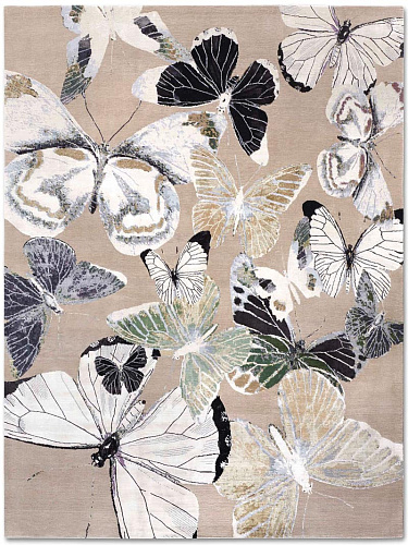 Butterfly Luxury Handmade Rug