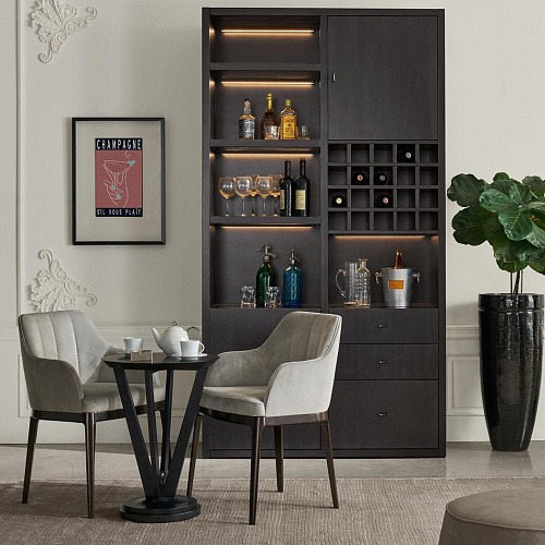 Black Side Table A