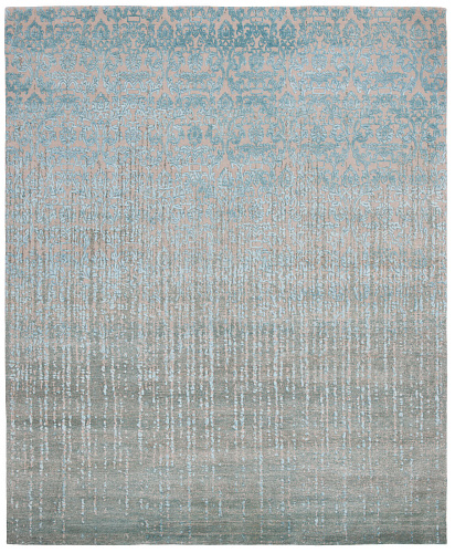Roma Luxury Blue Hand-knotted Rug