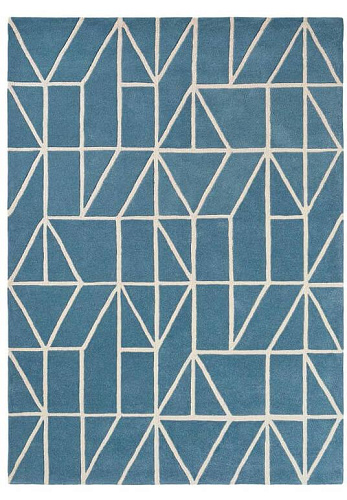 Viso Sky Wool Handwoven Rug