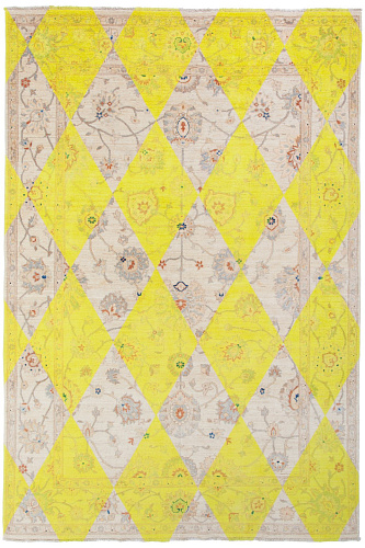 Double Layer Yellow Rug