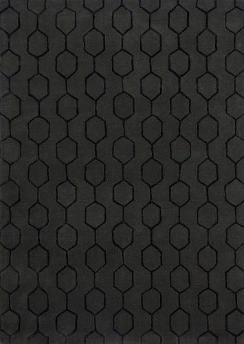 Geometric Noir Rug