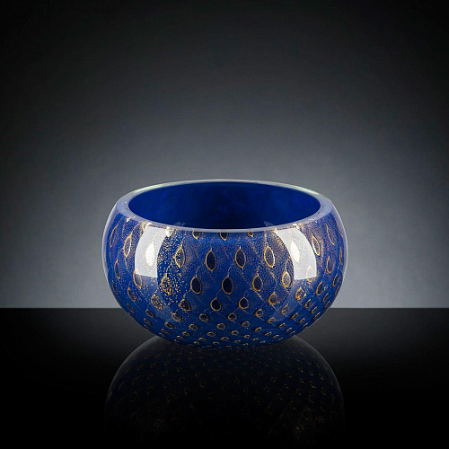 Mocenigo Blue Gold Bowl