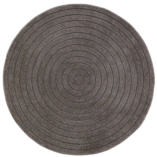 Cortina Round Taupe Rug