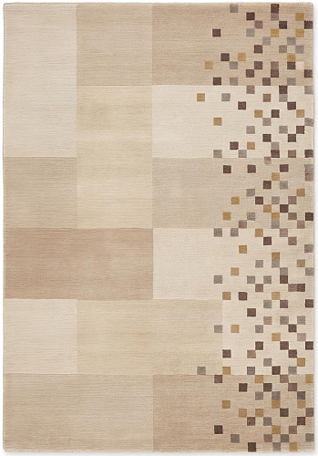 Ivory Dots Artisan Rug
