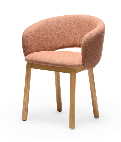 Bel Terracotta Ash Wood Chair