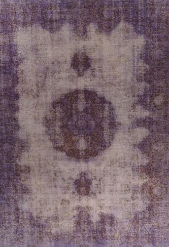 Lilac Hand Woven Vintage Rug