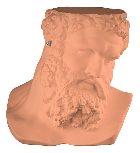Ercole Non Sento Orange Sculpture