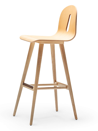 Gotham Woody SG-80 Natural Ash Bar Stool
