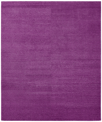 Hand-Knotted Grey Rug
