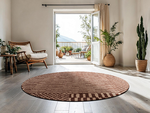 Ksar Round Rug