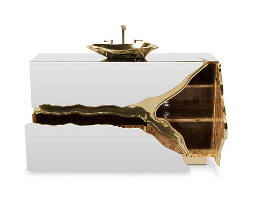 Rift Single Vanity Cabinet