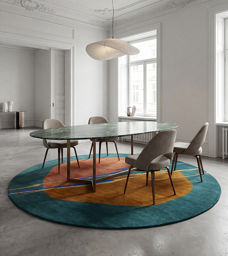 Copper Meridian Artisan Rug
