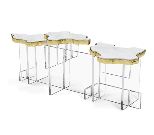 Carrara Grande XL Side Table