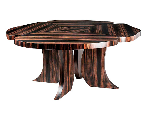 Andy Dark Wood Dining Table
