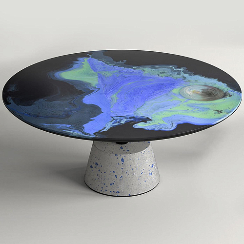 Astraliti Round Metal Coffee Table