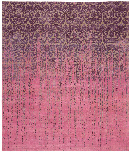 Roma Luxury Pink Hand-knotted Rug