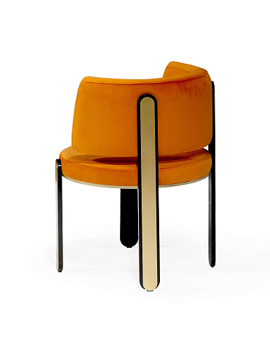 Tiffany Orange Dining Chair