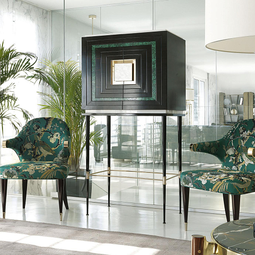 Black Bar Cabinet