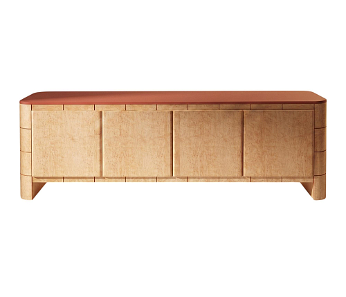 Soft Cage Oak Sideboard