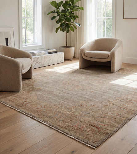 Raw Canvas Artisan Rug