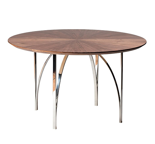 Canaletto Walnut Round Dining Table