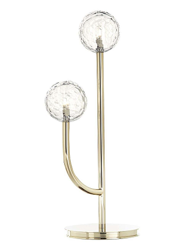 Cactus Gold Crystal Table Lamp
