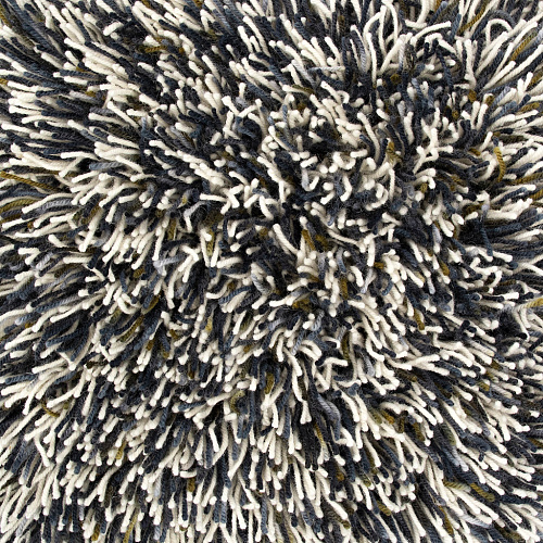Plush Carbon Shag Rug