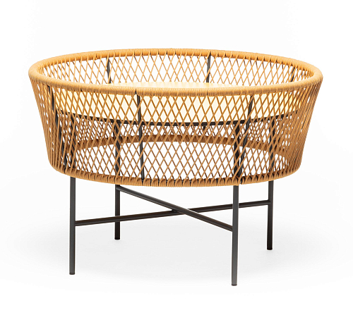 Tamburo ME Round Yellow Outdoor Coffee Table