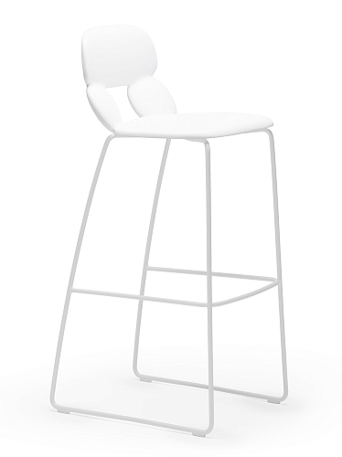 Nube SL SG-80 White Bar Stool