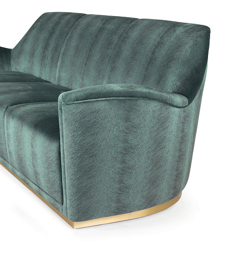 Jacob Teal 3-Seater Sofa