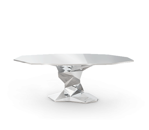Bonsai Silver Luxe Dining Table