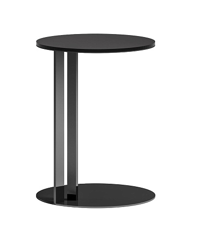 Side Table with Glass Top