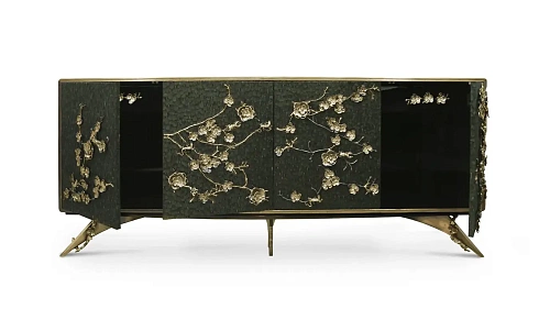 Mirage Peacock Feather Cabinet