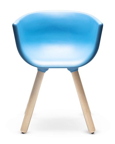 Tulip S Blue Chair