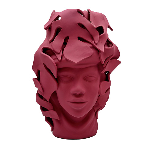 Moor's Head Pink Sculpture