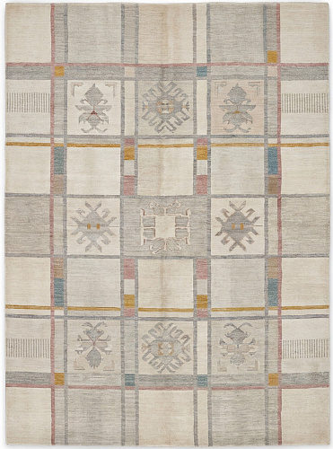 Grid Archive Artisan Rug