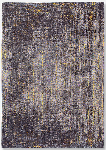 Abstract Grey Flatwoven Rug