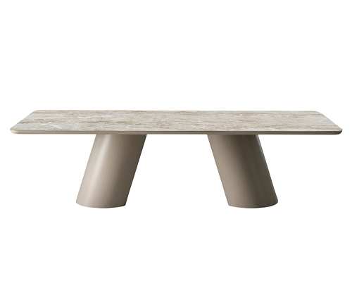 Altea Beige Ceramic-Top Dining Table
