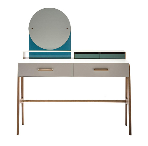 Refined Vanity Table with Mirror