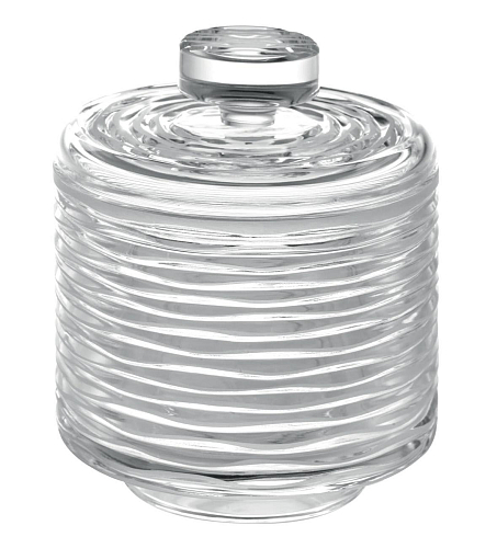 Wave Italian Crystal Jewelry Box