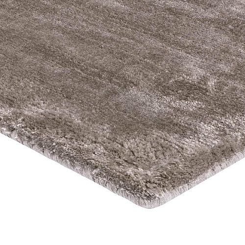 Luxury Plain Color Grey Rug