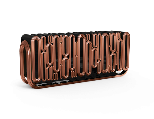 Ellipse Copper Sideboard
