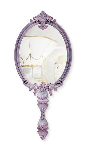Mystic Chameleon Pink Wall Mirror