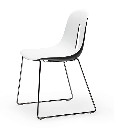Gotham SL Black & White Chair
