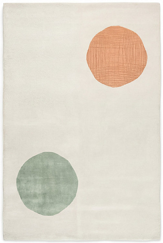 Minimal Dots Color Handcrafted Rug